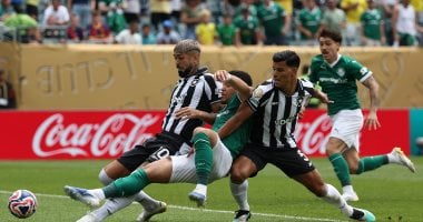 التعادل السلبى يحسم شوط بالميراس ضد بوتافوجو فى كأس العالم للأندية بالميراس ضد بوتافوجو