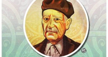 ذكرى ميلاد الأديب الكبير الراحل عباس العقاد.. كاريكاتير اليوم السابع