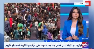 خبير لـ"اكسترا نيوز": وقف العدوان على غزة مرهون بضغط أمريكى على الاحتلال اكسترا نيوز