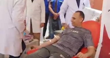 نقطة دم تساوى حياة.. أهالى الشرقية يتبرعون بالدم فى اليوم العالمى للتبرع التبرع بالدم