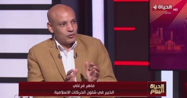 ماهر فرغلى: لولا ثورة 30 يونيو لأصبحت مصر مقرا للتنظيمات الإرهابية