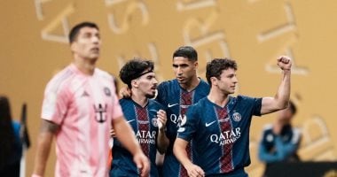 باريس سان جيرمان يهزم إنتر ميامى برباعية فى حضور ميسى بكأس العالم للأندية باريس سان جيرمان ضد إنتر ميامي