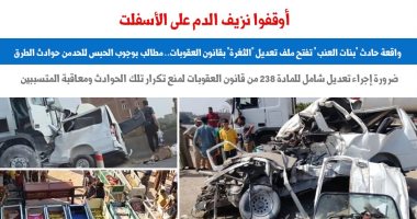 واقعة حادث "بنات العنب" تفتح ملف تعديل "الثغرة" بقانون العقوبات.. عن برلمانى