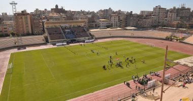 تعرف على أعمال التطوير باستاد المنصورة بعد افتتاحه 