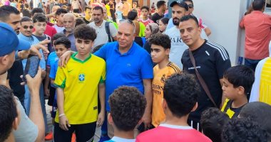 قطاع الناشئين بنادى المقاولون العرب يجرى اختبارات بقرية محمد صلاح لاختيار مواهب كروية مثله تكريما له.. مشاركة فعالة للناشئين من الغربية والمحافظات المجاورة.. وتصعيد 100 من المشاركين للتصفيات بالقاهرة.. صور حضور والد محمد صلاح للاختبارات