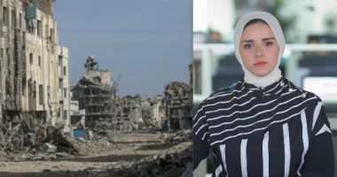 الزميلة جيرمين شلبى مذيعة اليوم السابع 