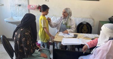 صحة كفر الشيخ: إجراء الكشف الطبي 1929 مواطنا بقافلة طبية مجانية بقرية