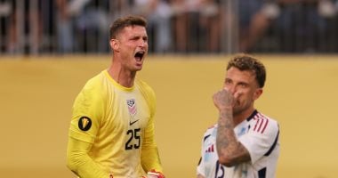الولايات المتحدة تكمل عقد المتأهلين إلى نصف نهائى الكأس الذهبية.. فيديو مات فريز حارس أمريكا نجم المباراة