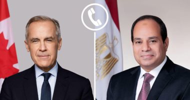 الرئيس السيسى يهنئ رئيس وزراء كندا "مارك كارنى" على فوزه في الانتخابات العامة الرئيس عبد الفتاح السيسي ورئيس وزراء كندا مارك كارنى