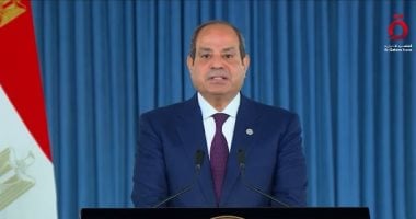 الرئيس السيسي: المنطقة بأسرها تئن تحت الحروب وعلينا الاحتكام لصوت الحكمة الرئيس عبد الفتاح السيسي