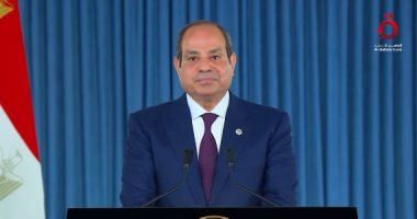 الرئيس السيسى فى الذكرى الـ12 لثورة 30 يونيو: مصر تسطر تاريخا جديدا منذ 2013 ولم يكن الطريق سهلا بل واجهنا الإرهاب بدماء الشهداء وبسالة الرجال حتى تم دحره.. الأعباء ثقيلة والتحديات جسيمة ولكننا لا ننحني إلا لله الرئيس عبد الفتاح السيسى