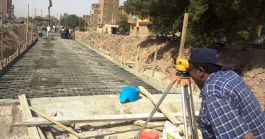 محافظ أسوان: إنهاء مشروع تغطية مصرف السيل سبتمبر المقبل مشروع تغطية مصرف السيل