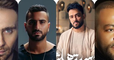 رامي جمال وعاشور والشرنوبي وحبيب يبدعون في ألحان لألبومات زملائهم رامي جمال وتامر عاشور ومحمد الشرنوبي و حسام حبيب