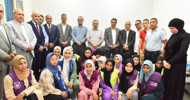 محافظ أسيوط يتفقد مركز شباب نجع سبع لمتابعة الأنشطة الشبابية