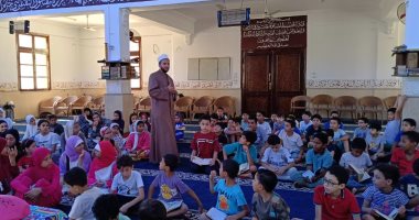 لقاء تفاعلي للأطفال ضمن النشاط الصيفي بمسجد جنة الفردوس بمدينة الشروق