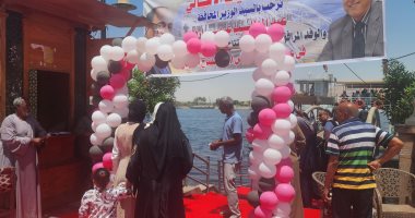 تنورة ومزمار.. افتتاح معديتين لخدمة المواطنين والسياح بالأقصر.. فيديو