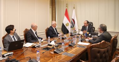 وزير قطاع الأعمال العام يلتقي وفدًا من شركة "GS E&C" الكورية لبحث فرص التعاون