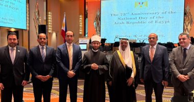 وزير الأوقاف يشارك في الاحتفال باليوم الوطني المصري في الفلبين