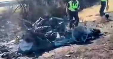  سيارة جوتا لاعب ليفربول بعد حادث وفاته