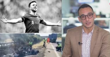 الزميل أحمد العدل خلال التغطية