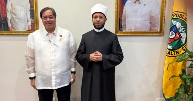 وزير الأوقاف يبحث مع وزير الصحة الفلبينى التعاون فى مجال التمريض والدواء وزير الأوقاف يلتقي وزير الصحة الفلبيني