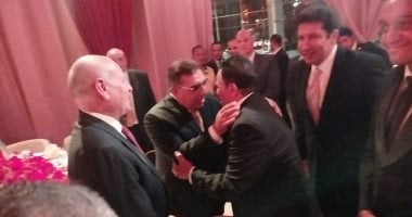 وزير الشباب والرياضة ومحافظ القاهرة يحضران زفاف ابنة محمد فؤاد حفل زفاف ابنة محمد فؤاد