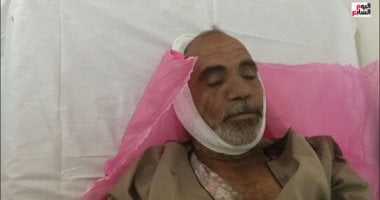 مصابو حادث الطريق الإقليمى: السواق كان بيجرى بسرعة جنونية وبيعمل غرز.. فيديو مصطفى مهند طفل مصاب فى الحادث