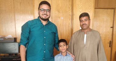  مستشفيات جامعة بنى سويف تعيد الأمل لطفل  أصيب بانفجار فى العين اليمنى