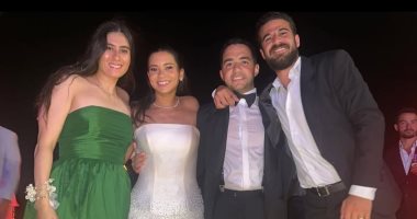زينة ميكيوى لاعبة الاسكواش تحتفل بزفافها فى حضور نجوم اللعبة.. صور زينة ميكيوي