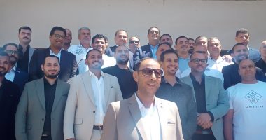 محكمة دمياط الابتدائية تستقبل مرشحى القائمة الوطنية لخوض انتخابات مجلس الشيوخ