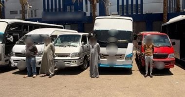 الداخلية تضبط سيارات تسير عكس الاتجاه وتعرض حياة المواطنين للخطر بالشرقية المتهمون