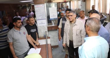 محافظ الجيزة يتفقد المركز التكنولوجى بمنشأة القناطر ويوجه بتيسير الإجراءات للمواطنين محافظ الجيزة يتفقد المركز التكنولوجى بمنشأة القناطر