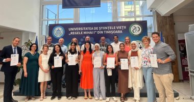 ختام برنامج تدريبي دولي ناجح لطلاب جامعة الأقصر في جامعة الملك مايكل الأول برومانيا