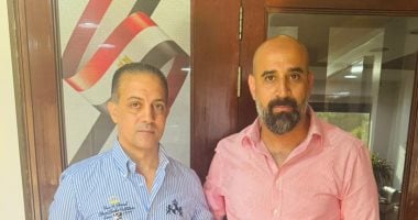 أحمد صالح مديرا فنيا لكسكادا بالقسم الثانى ب أحمد صالح بصحبة أحمد معتمد