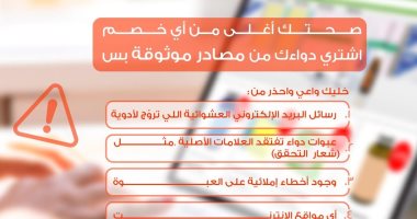 هيئة الدواء تصدر تحذيرات هامة حول شراء الدواء الأون لاين