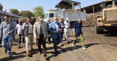 تستقبل 300 طن مخلفات يوميا.. محافظ الجيزة يتفقد محطة المناولة الوسيطة محافظ الجيزة يتفقد محطة المناولة الوسيطة