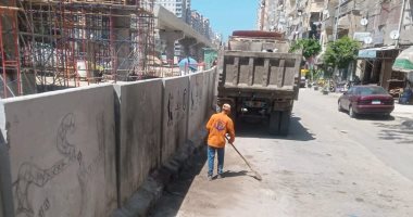 محافظ الإسكندرية يوجّه بتكثيف أعمال النظافة ورفع المخلفات من الشوارع
