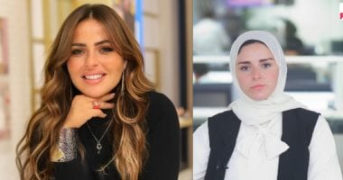 الزميلة جيرمين شلبى مذيعة اليوم السابع 