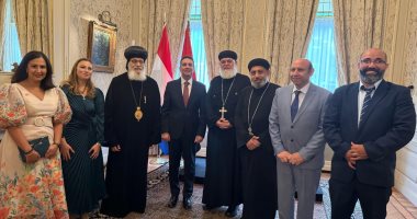 الكنيسة القبطية تشارك فى احتفال العيد الوطنى المصرى بلاهاى بهولندا