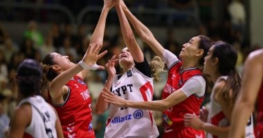 مصر تفوز على تونس وتتوج بالبطولة العربية للسيدات لكرة السلة منتخب السلة