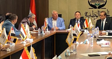 أمانة الأمن القومى بـ"الجبهة الوطنية" تبحث سبل دعم مرشحى الحزب بالانتخابات