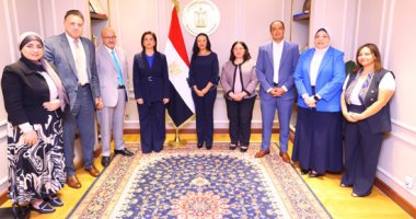وزيرة التضامن الاجتماعي تستقبل المدير الإقليمي لمنظمة الصحة العالمية لشرق المتوسط