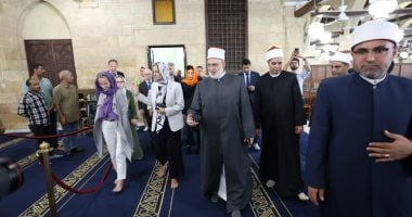 وكيل الأزهر يستقبل وفد سفراء وممثلى دول الاتحاد الأوروبى بالجامع الأزهر وكيل الأزهر يستقبل وفد سفراء وممثلي دول الاتحاد الأوروبي بالجامع الأزهر