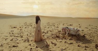 بماذا يحلم الناجون من غزة؟ فيلم فى المعرض العام يجسد آلام القطاع فيلم بماذا يحلم الناجون لسماح حمدي