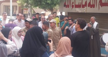  وداع امتحانات الثانوية العامة في الشرقية