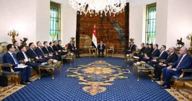 رئيس مجلس الدولة الصينى: الرئيس السيسي صديق عزيز لبكين ويحظى دائماً بترحيب بالغ الرئيس عبد الفتاح السيسي