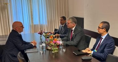 وزير البترول يعقد اجتماعا مع نائب وزير طاقة ألبرتا الكندية لبحث سبل التعاون
