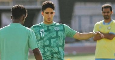 بشار أشرف يشارك في مران الإسماعيلى بعد التعافى من الرباط الصليبى