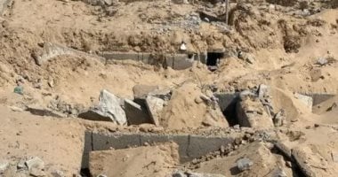 نبش القبور فى خان يونس