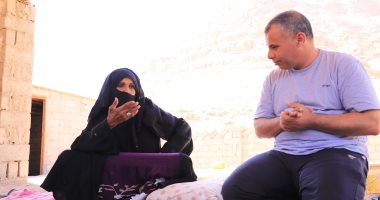 الخالة أم ياسر تتحدث لمحرر اليوم السابع